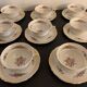 Limoges art deco porcelain coffee service by Legrand