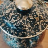 Set of 9 cups and their matching art deco teapot