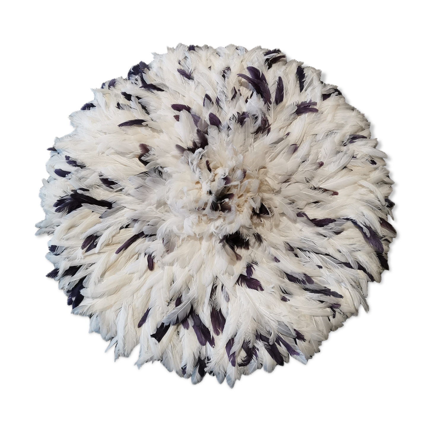 Juju hat in handmade feather 65 cm