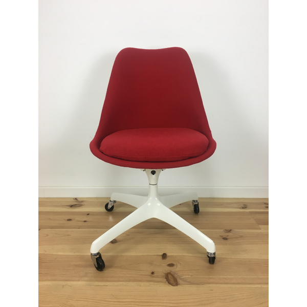 Tulip Swivel Chair On Wheels By Eero Saarinen Selency Tulip Swivel Chair On Wheels By Eero, Tulip Swivel Office Chair With Wheels