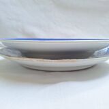 Shallow dish Badonviller and Creil and Montereau blue