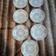 7 small deep plates Salins France
