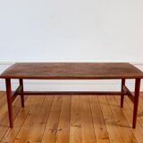 Scandinavian coffee table in teak