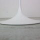 Eero Saarinen White Vintage Tulip Side Table for Knoll, 1960