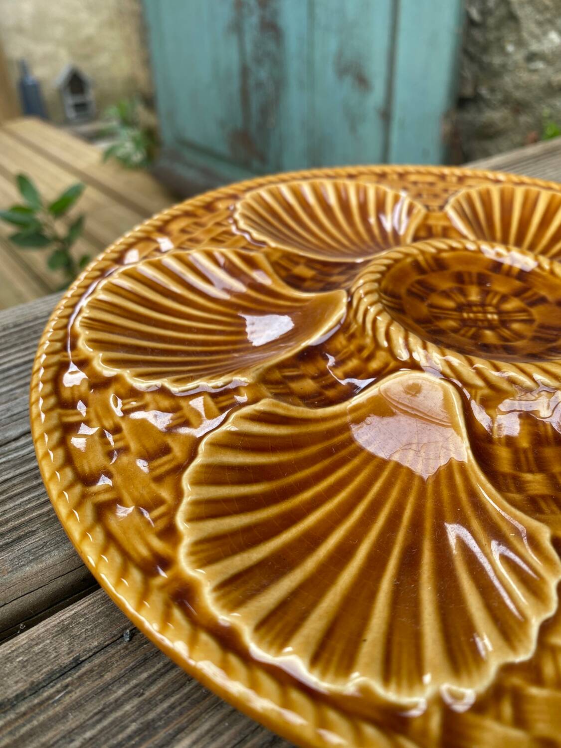 Longchamp oyster plate