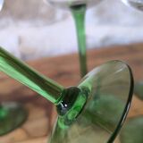 Service de 6 verres Alsace en cristal