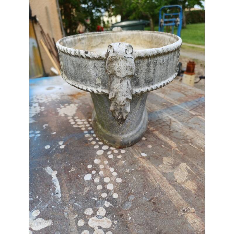 3 cast iron planters 1900: Charleville - Mézières