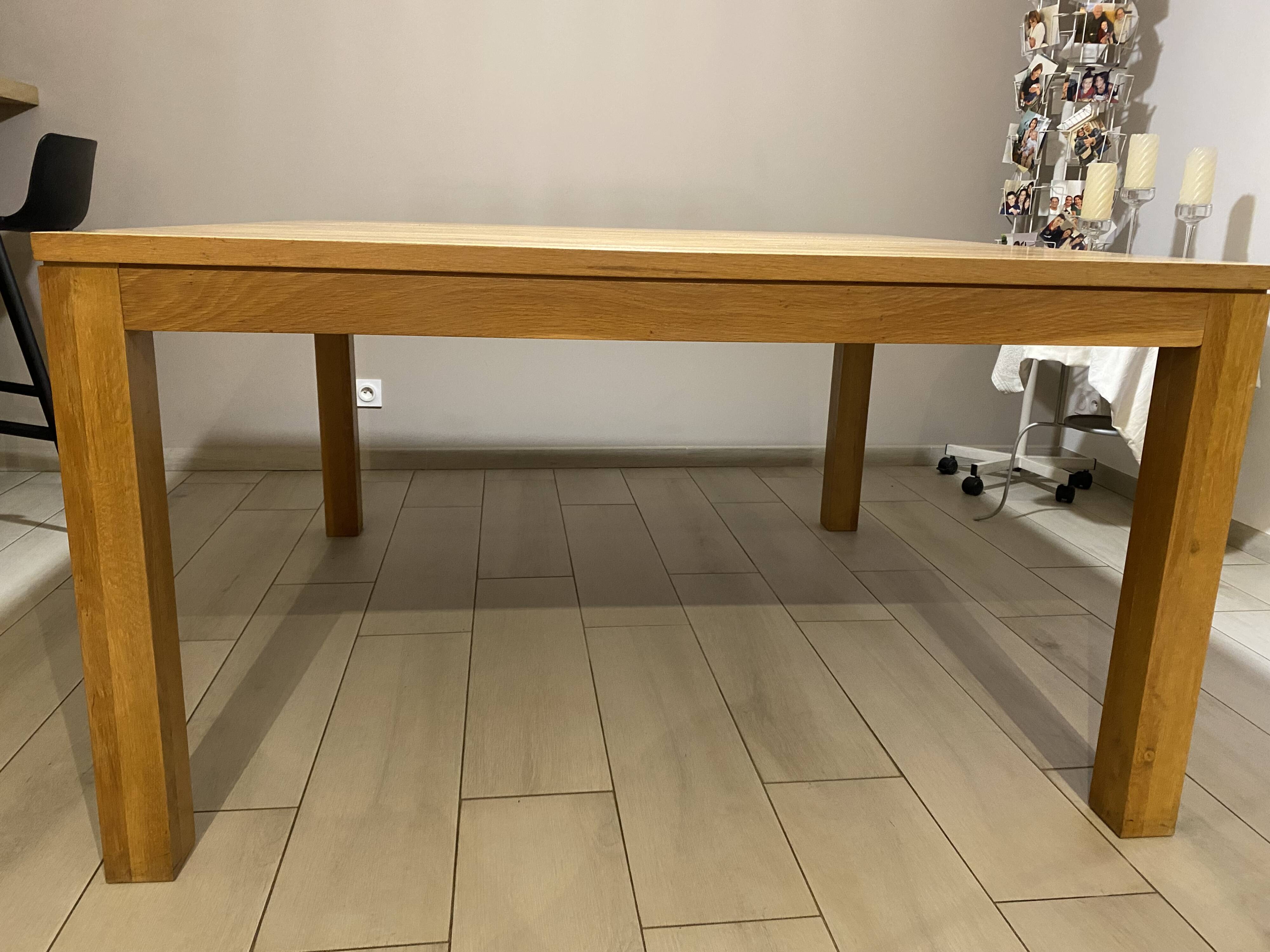 An Ethnicraft dining table