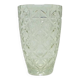 Vase, mid-century modern, glass, Huta Hortensja, Poland, 1950s