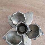 Bougeoir lotus en laiton