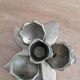 Brass lotus candle holder