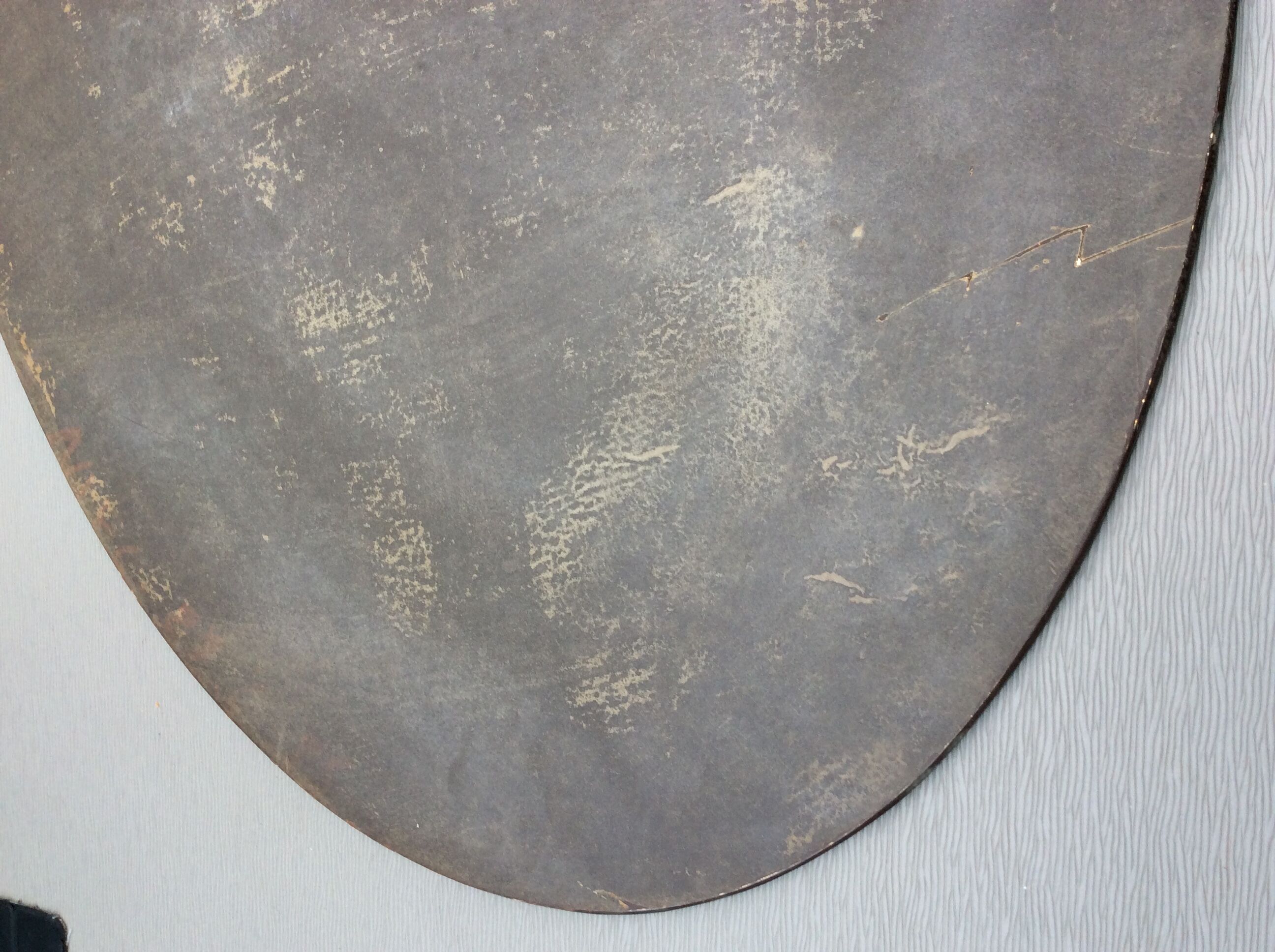 Oval mirror bevelled 100 x 60