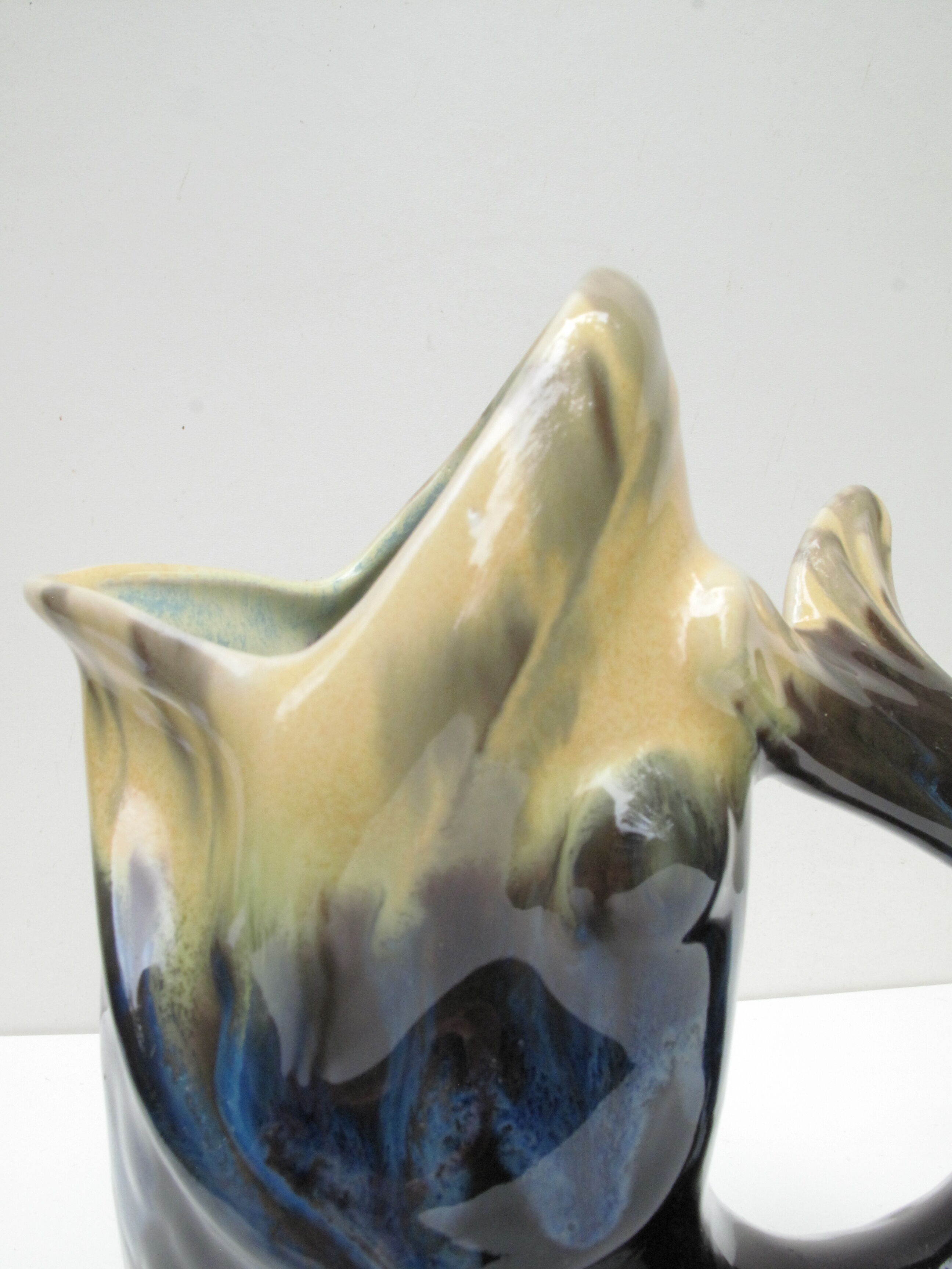 Vintage fish decanter vase