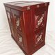 Bar cabinet in rosewood and mother-of-pearl – handcrafted.