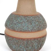 Søholm / Einar Johansen “3072” ceramic table lamp / handcrafted / mid-century Danish modern design / 1960s / 1970s