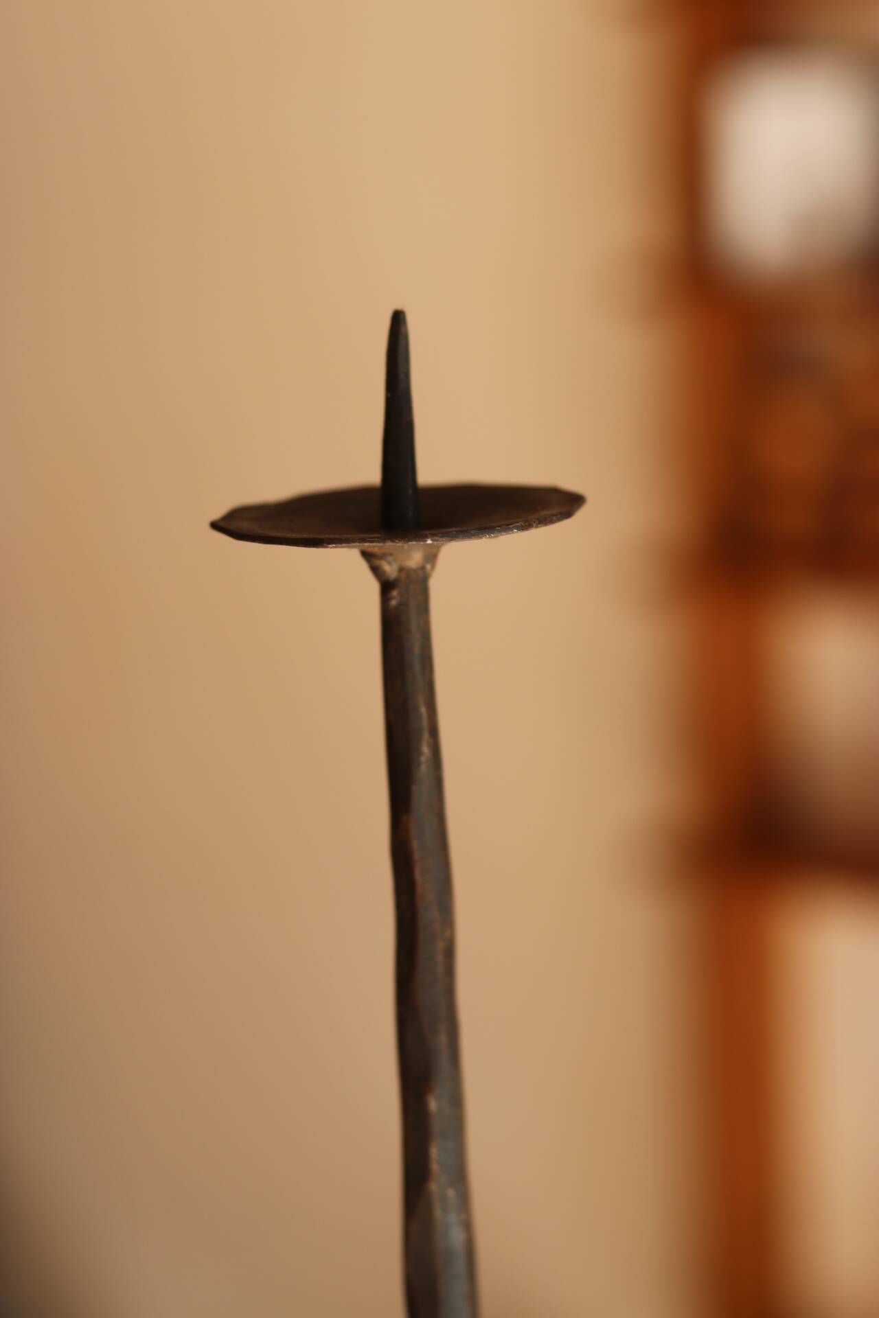 Wrought iron candle holder – 1950s