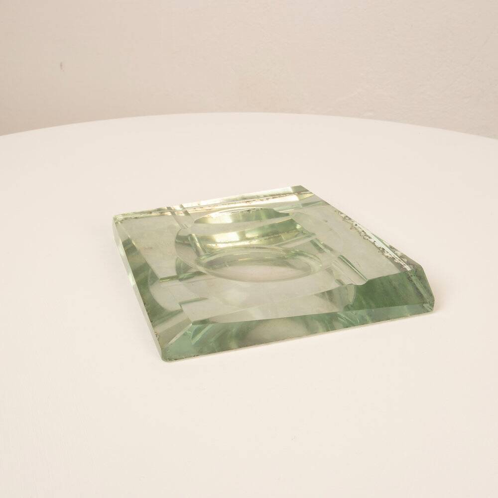 Crystal ashtray designed by Pietro Chiesa for Fontana Arte 1940