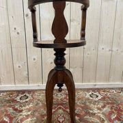 Fauteuil de coiffeur en cannage Paul Tournay