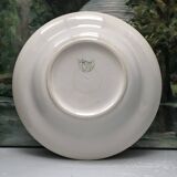 Plate signed France Moulin des Loups
