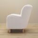 White armchair, Scandinavian design, production: Denmark