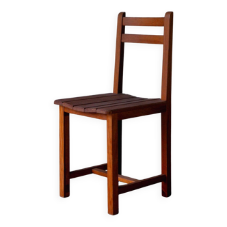 Wooden chair in Regain style