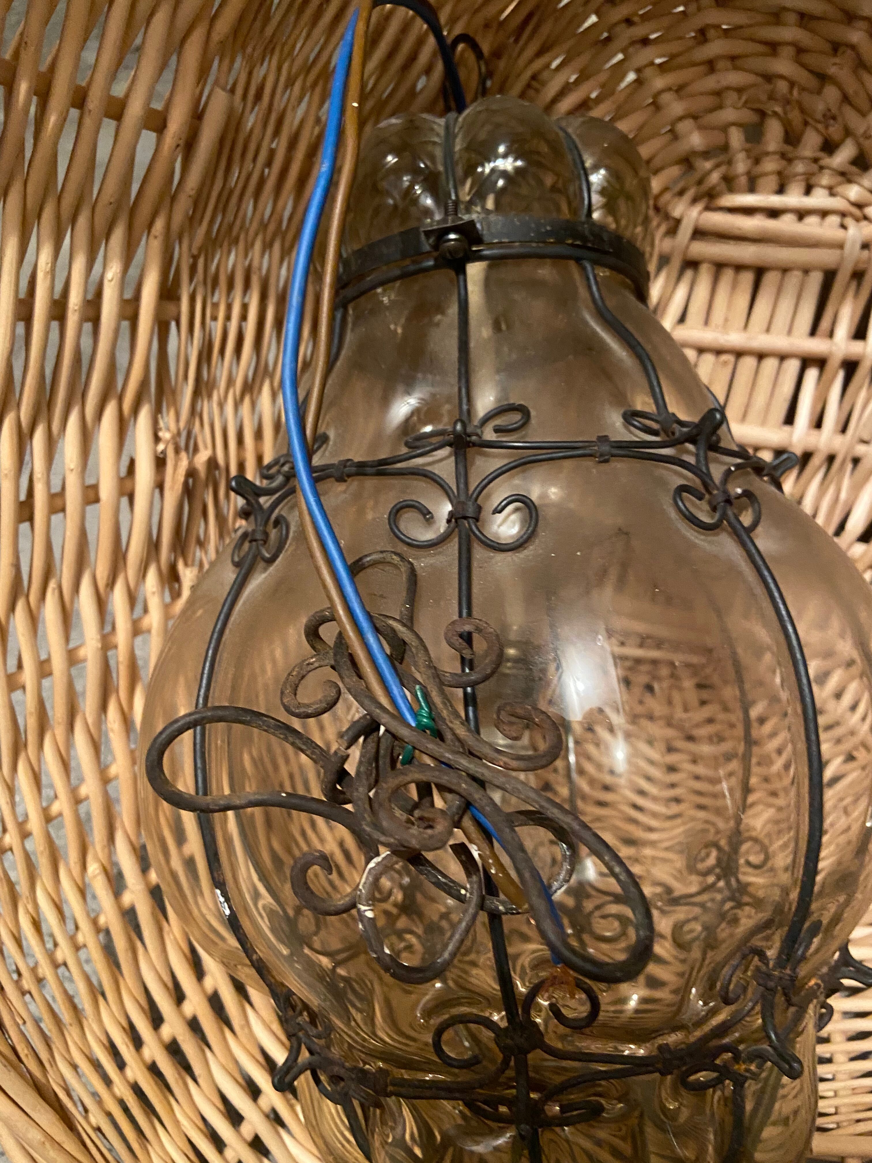 Venetian lantern art deco style