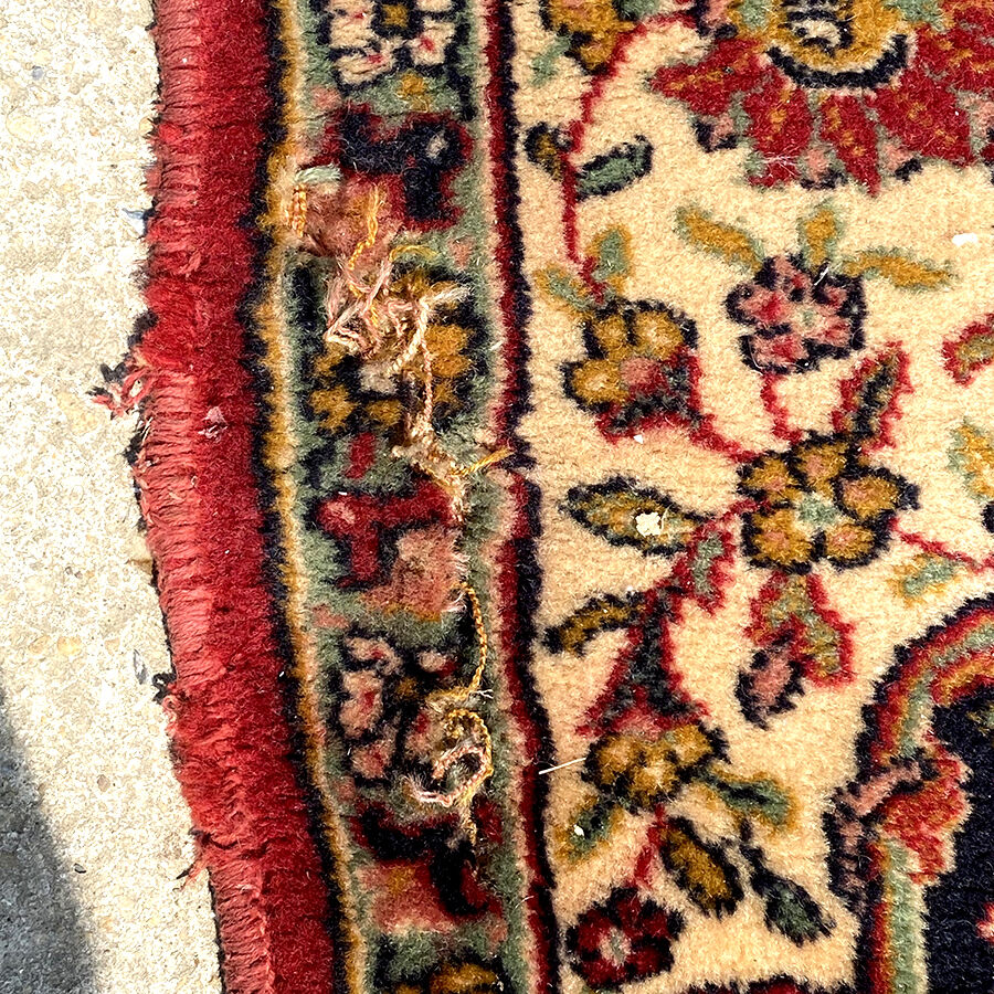 Tapis persan mécanique