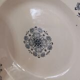 4 hollow iron earthenware plates, Mignon model, H & Cie