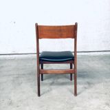 Mid-Century Scandinavian Modern Teak Dining Chairs, Set of 4