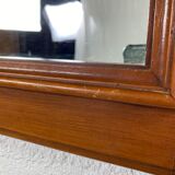 Wooden wall mirror