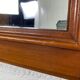 Wooden wall mirror