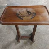 Art Deco marquetry side table