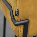 Low stool Bokk in leather by Ka-Lai Chan for Puik