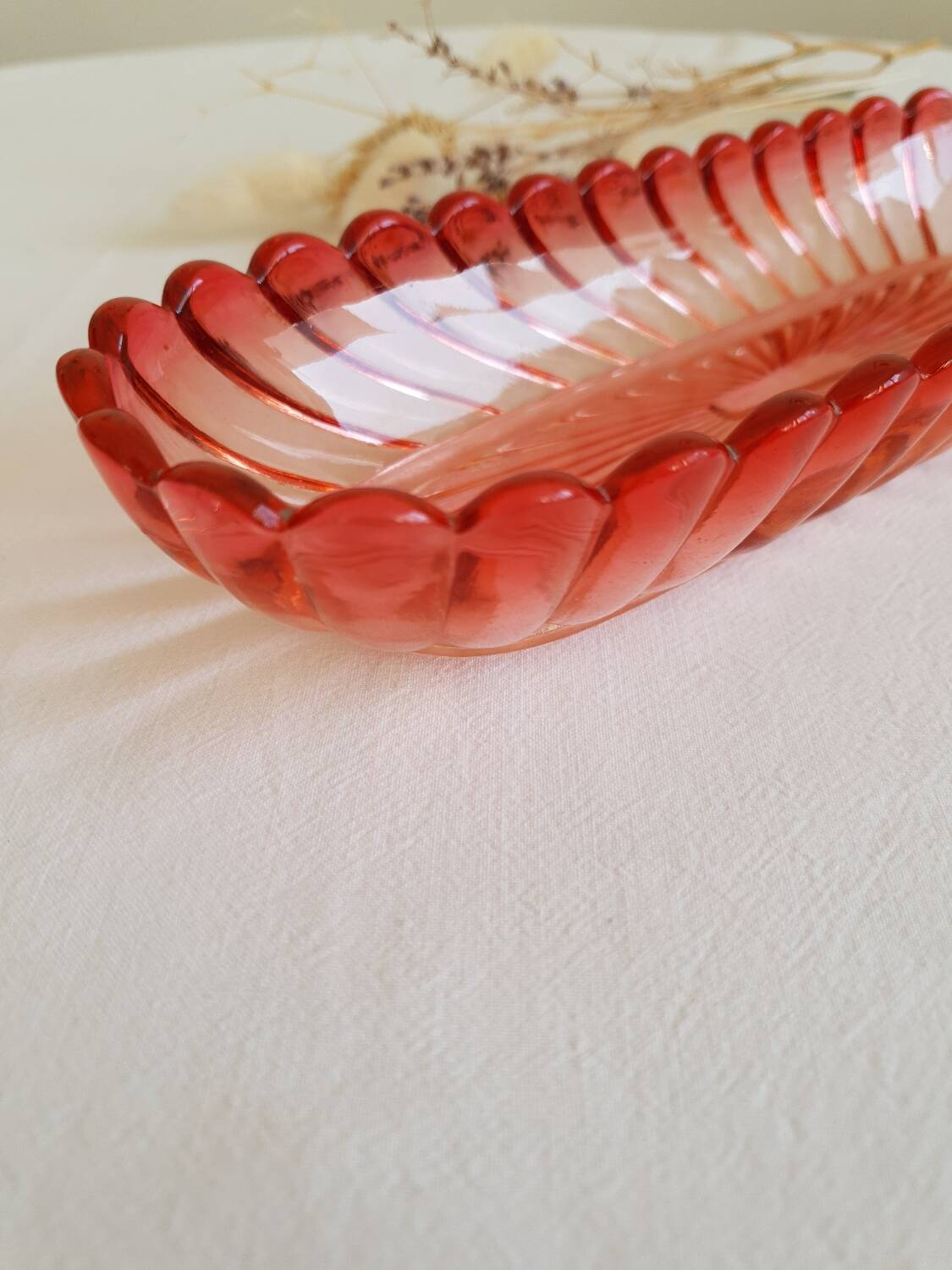 Antique Baccarat crystal bowl