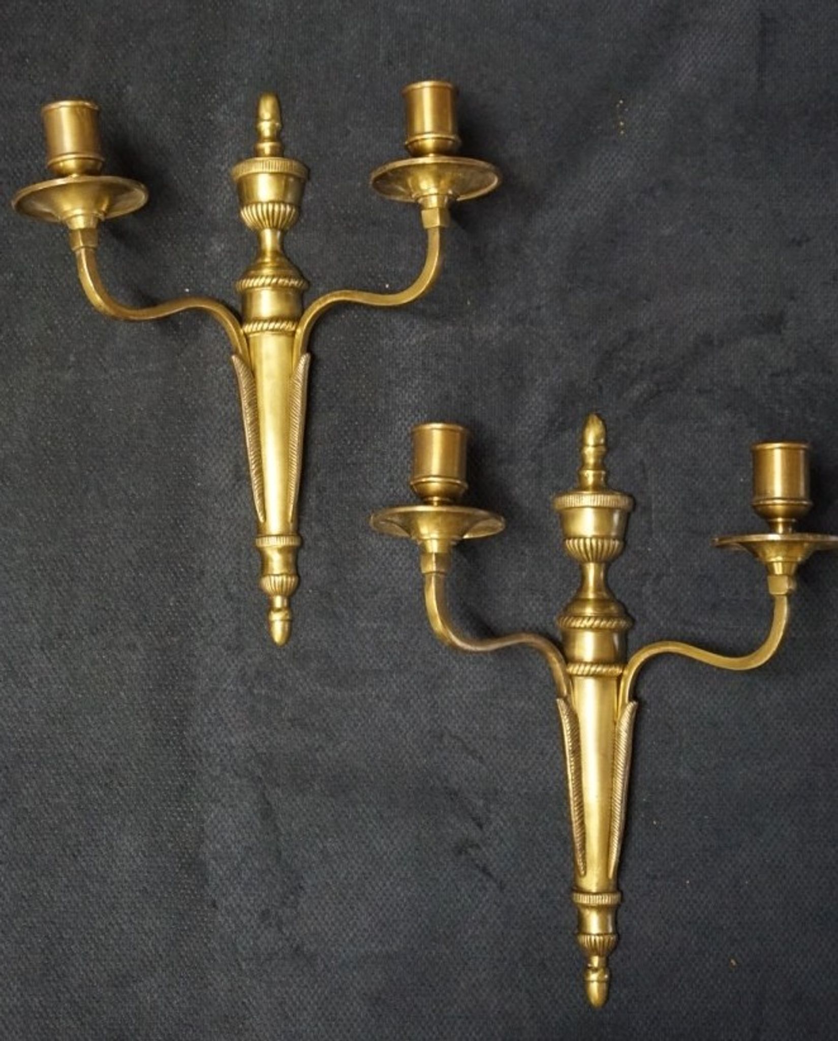 Pair of Empire wall sconces, France 20th century