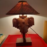 Lampe à poser tête d'éléphant