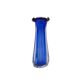 ABN Vase, mid-century modern, blue glass, design by J. Hospodka