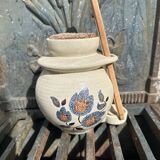 Olive or Pickle Pot in St Amand Sologne Earthenware