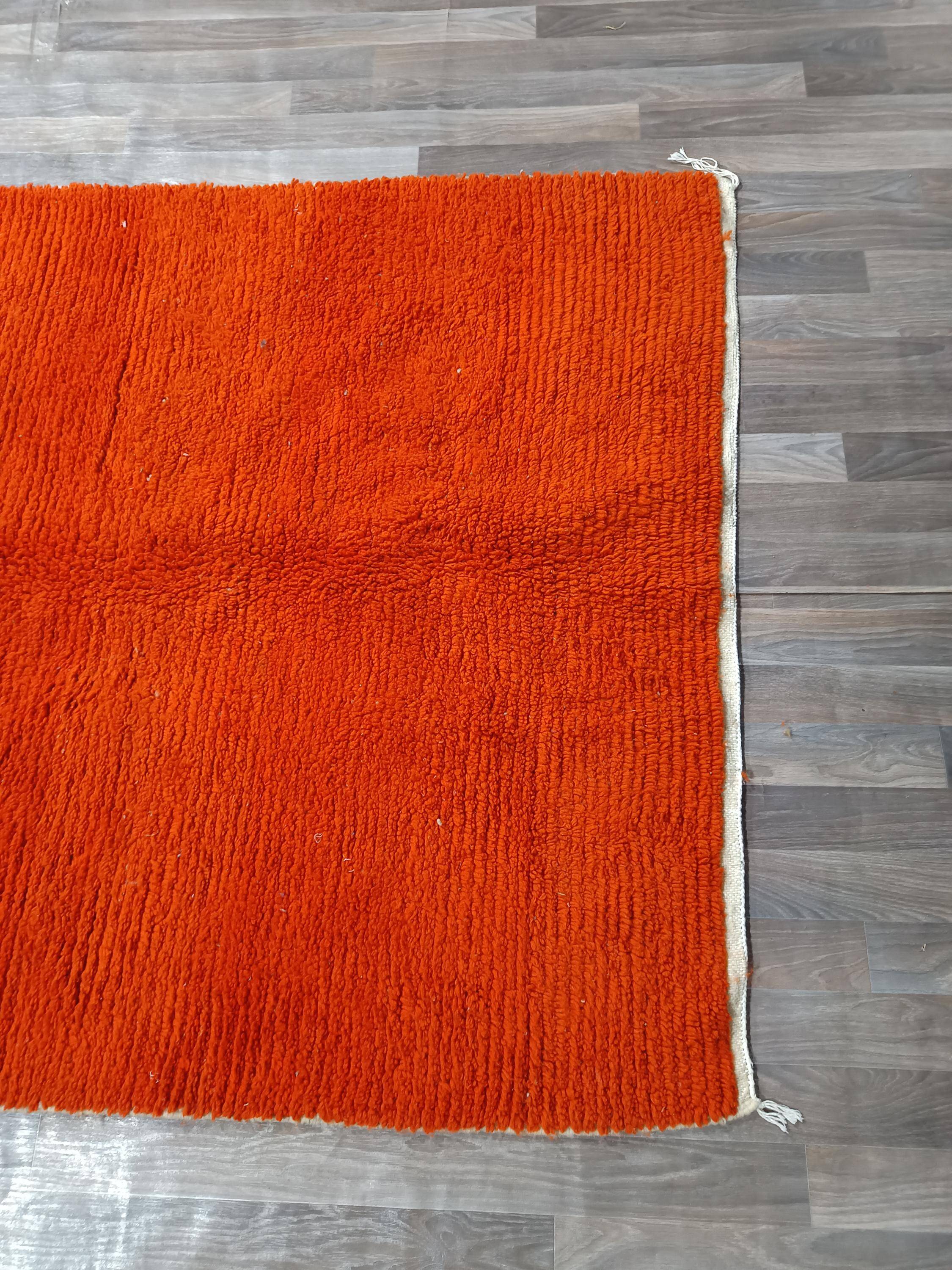 Traditional handmade carpet 250cm x 150cm Moroccan