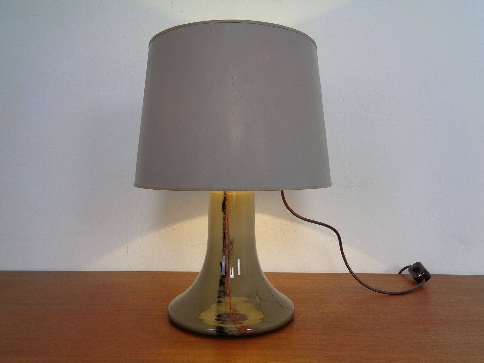 Glass Floor Lamp by Peil & Putzler, 1970s