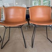Set of 4 Bertoia chairs