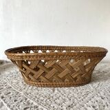 Wicker basket, fruit bowl