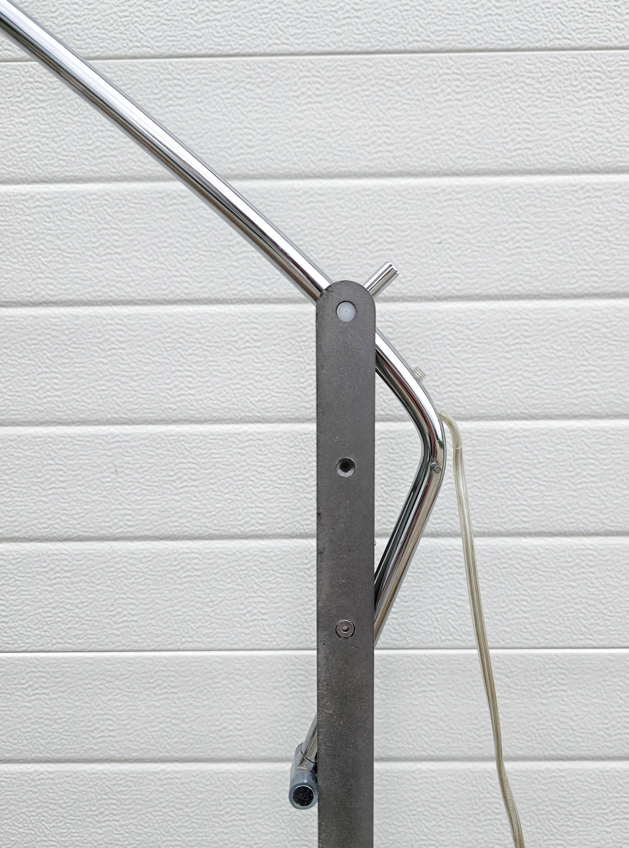 Adjustable floor lamp, postmodern, Ligne Roset model Mama.