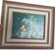 Still life, oil on framed canvas.