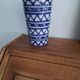 Blue and White Ceramic Decorative Vase Robert Picault