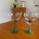 Lot  de 2 Verres Daum nature