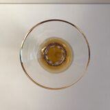 Brown and gold vase, Made in Italy