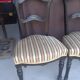 Set of 3 antique Napoleon III style chairs