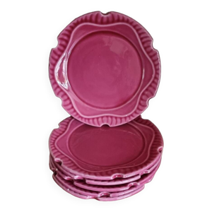 6 assiettes dessert vintage - georges