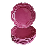 6 assiettes dessert vintage Georges Vallauris